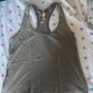 Gray lululemon tank top